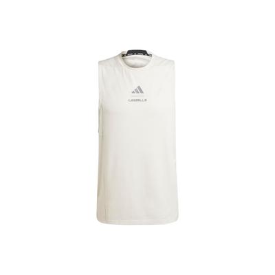 Les Mills Graphic Tank Top Мужские топы Розовый Белый IX7978