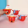 Creative Christmas Snowman Squeeze Cup: Musical Decompression Toy for Kids