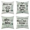 New Easter Series Linen Pillowcases, Festive Decorative Sofas and Car Cushion Covers