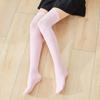 JK Spice Girl Student Velvet Pure Black Short Medium Tube Body Half Over Knee White Чулки для детей, лето, весна и осень