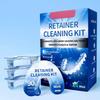Средство для чистки зубных протезов, одноразовый держатель для ортодонтических зубных протезов, портативное средство для чистки зубных протезов, средство для чистки зубных протезов, 28 мл/шт, 1 коробка