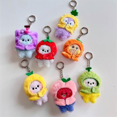 Kawaii фруктовый чехол на голову, плюшевый брелок, милый мультяшный мешок, подвеска, аксессуары, плюшевый брелок, подарок на день рождения