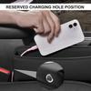 Elegananccy 2 Pack Car Seat Gap Filler, Премиум кожаный органайзер для автомобильных сидений, Универсальный ящик для хранения автомобильных сидений, Регулируемый заполнитель зазоров для сидений