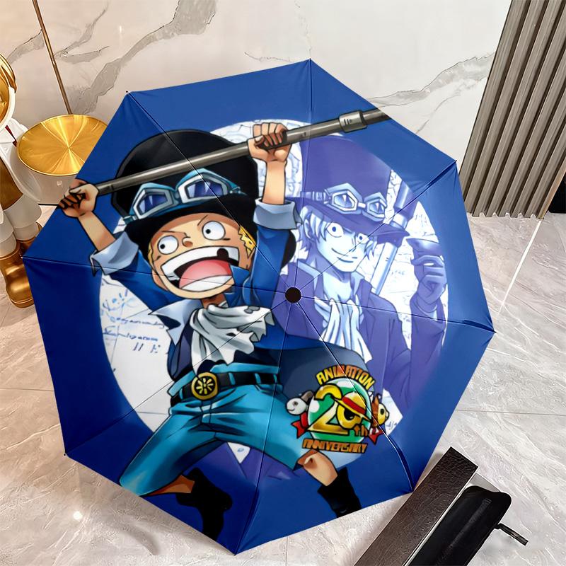 Милая Обезьянка D. Зонт с Луффи из японской манги ONE PIECE подходит для всех сезонов, включая домашние путешествия и активный отдых Y7