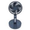 Desktop Folding Fan 3 Speeds USB Rechargeable Punch Free Electric Desktop Oscillating Fan for Home