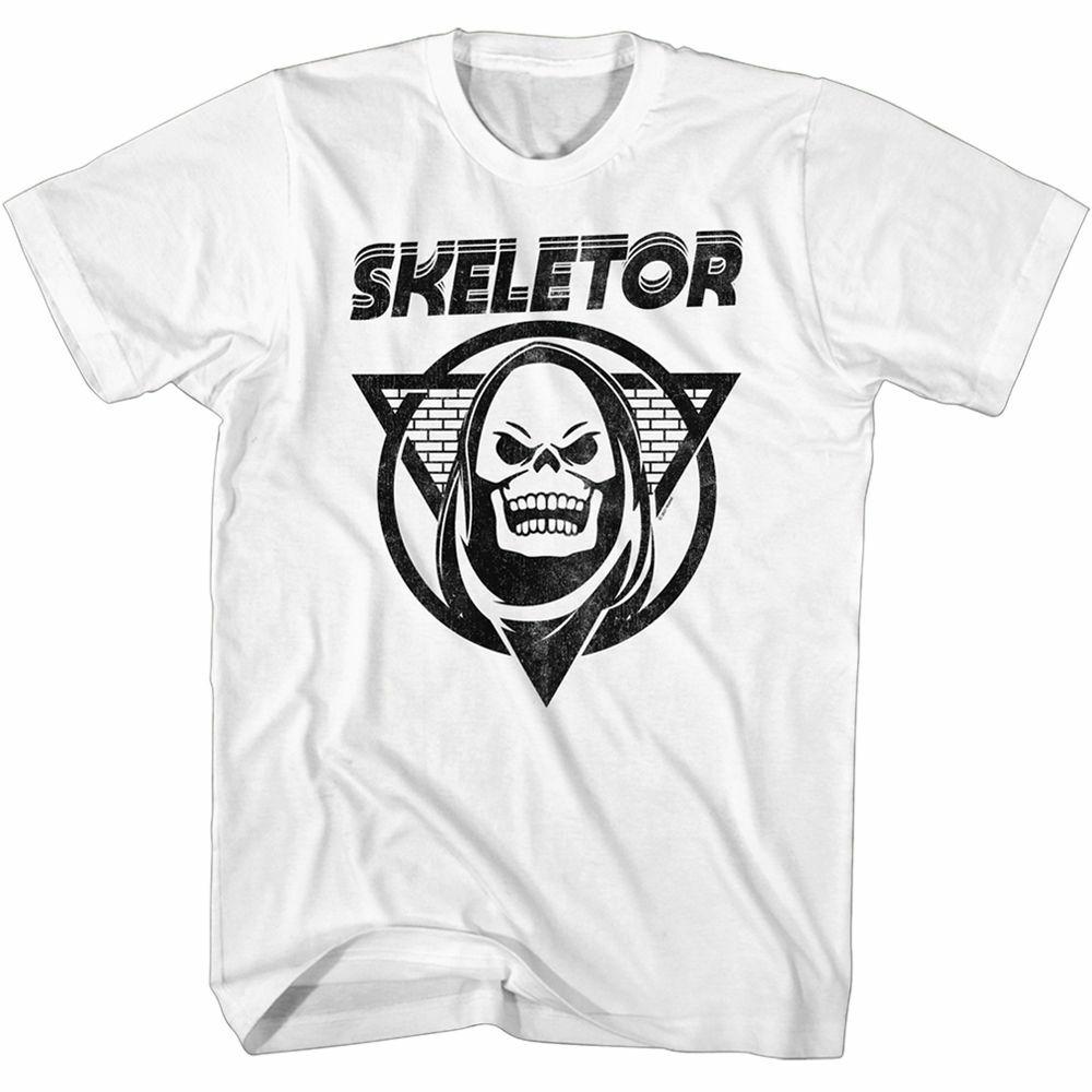 Masters of the Universe Skeletor Snakes White Adult T-Shirt Mens Womens Tees Top