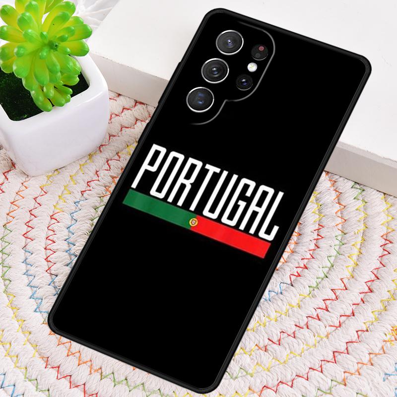 Чехол для телефона из ТПУ с флагом Португалии для Samsung Galaxy note 10 pro S26 S25 S24 S23 S22 Ultra Plus S21 FE S20 Ударопрочный чехол