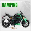 1/12 Kawasakis Ninja Z1000 Сплав Модель Спортивного Мотоцикла Литые Металлические Игрушки Модель Мотоцикла для Уличных Гонок Звук Свет Детский Подарок