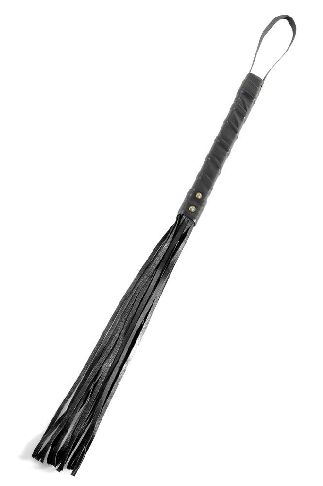 Fetish Fantasy Series - Long Whip for Bondage, Black