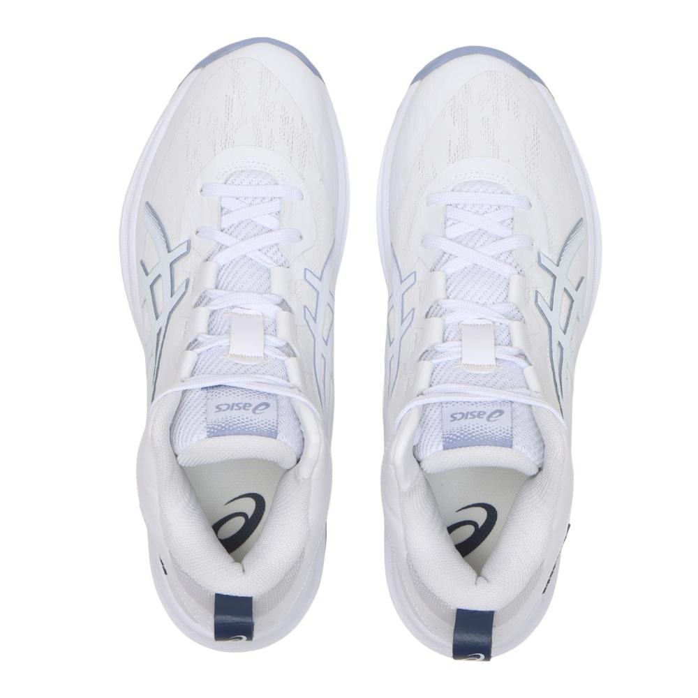 AsiCs Basketball Shoes White C Indigo Gelhoop V17 1063a096.106