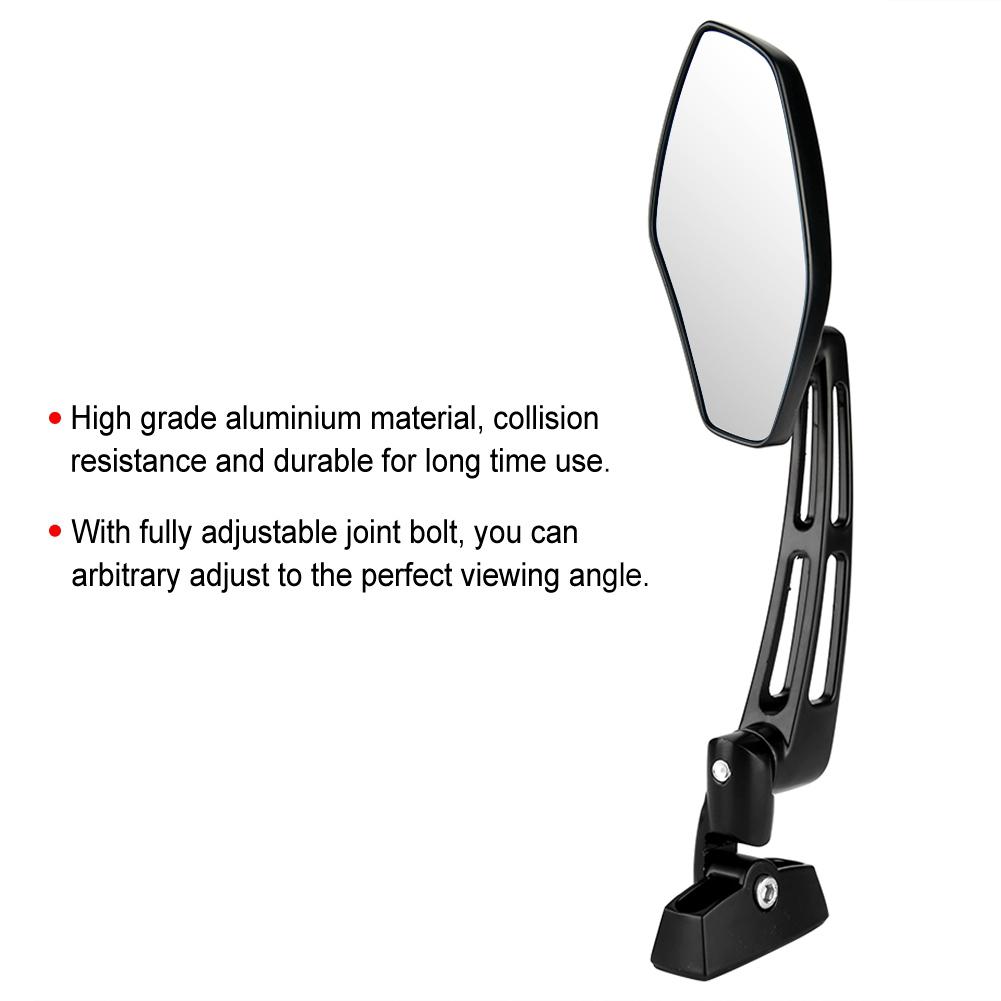 2Pcs Motorcycle Modified Racing Rearview Mirror Side Mirrors for Suzuki Kawasaki