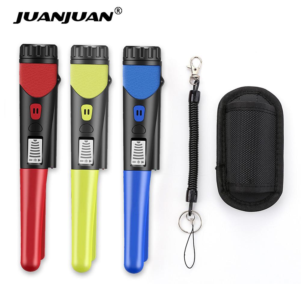 Портативный металлоискатель для приключений на открытом воздухе, ручной металлоискатель, металлоискатель, водонепроницаемый, 360° боковое сканирование, металлоискатель-стержень