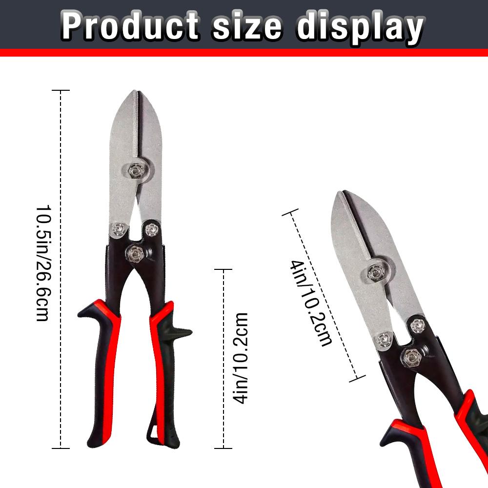 5 Blade Sheet Metal Crimper Tools-Hand Crimper Pipe Swaging 24-28 Gauge Prevents Clogging/Swelling for Downspouts/Ductworks/HVAC