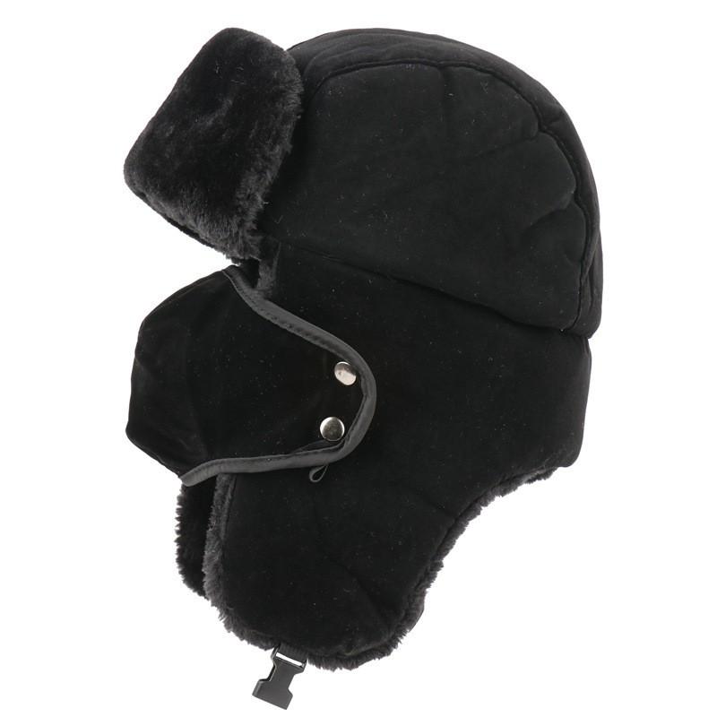 Unisex Winter Ski Hat With Ear Protection Windproof Fleece Lined Beanie Snowboarding Hiking Outdoor Activities