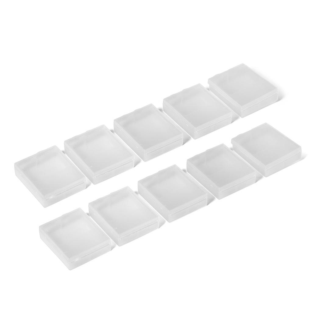10pcs Clear Plastic Dampproof Battery Holder Storage Box Case Container for Gopro 3 4 5 6
