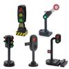 Kids Simulated Traffic Light Toy Mini Red Green Traffic Sign Lamp Toddlers Boys Girls Early Education Traffic Learning Road Safety Light Model Toy
