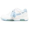 Out of Office White Light Blue Men Sneakers OMIA189C99LEA004-0140