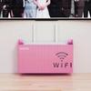 Sturdy Plastic Shelf Organizers Holds Router TV Box Optimizes Desk Space