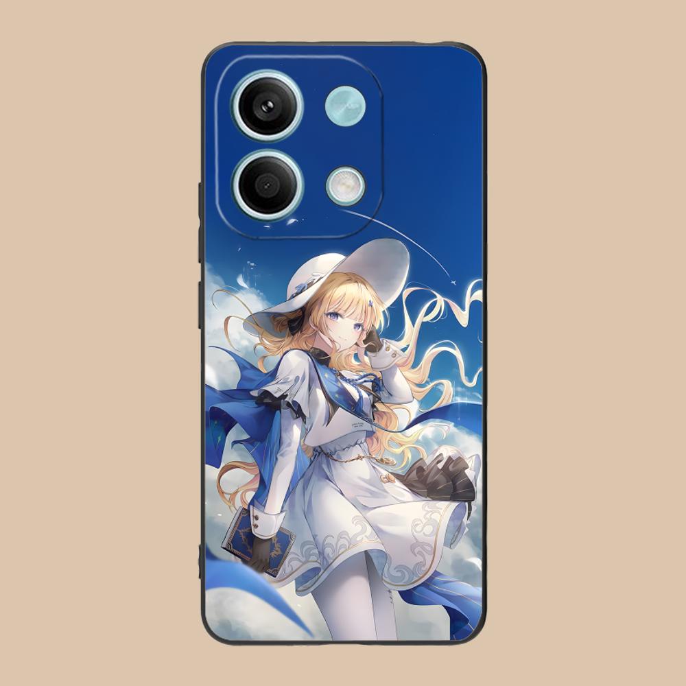 Чехол для мобильного телефона Wuthering Waves Phoebe из матового ТПУ для Xiaomi 15 14 13 12 Mi 11 T Ultra Lite Pro S X 5G, цветной печатный чехол