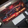 1PC Custom Name Race Car Artwork" Mouse pad, keyboard and mouse desk pad, for computer notebook  Birthday Gift For Any Room Or Office