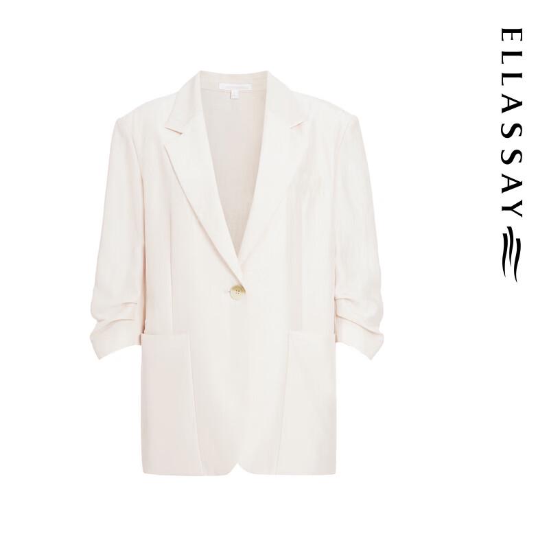 ELLASSAY Женский минималистичный пиджак с лацканами EWB352T00700