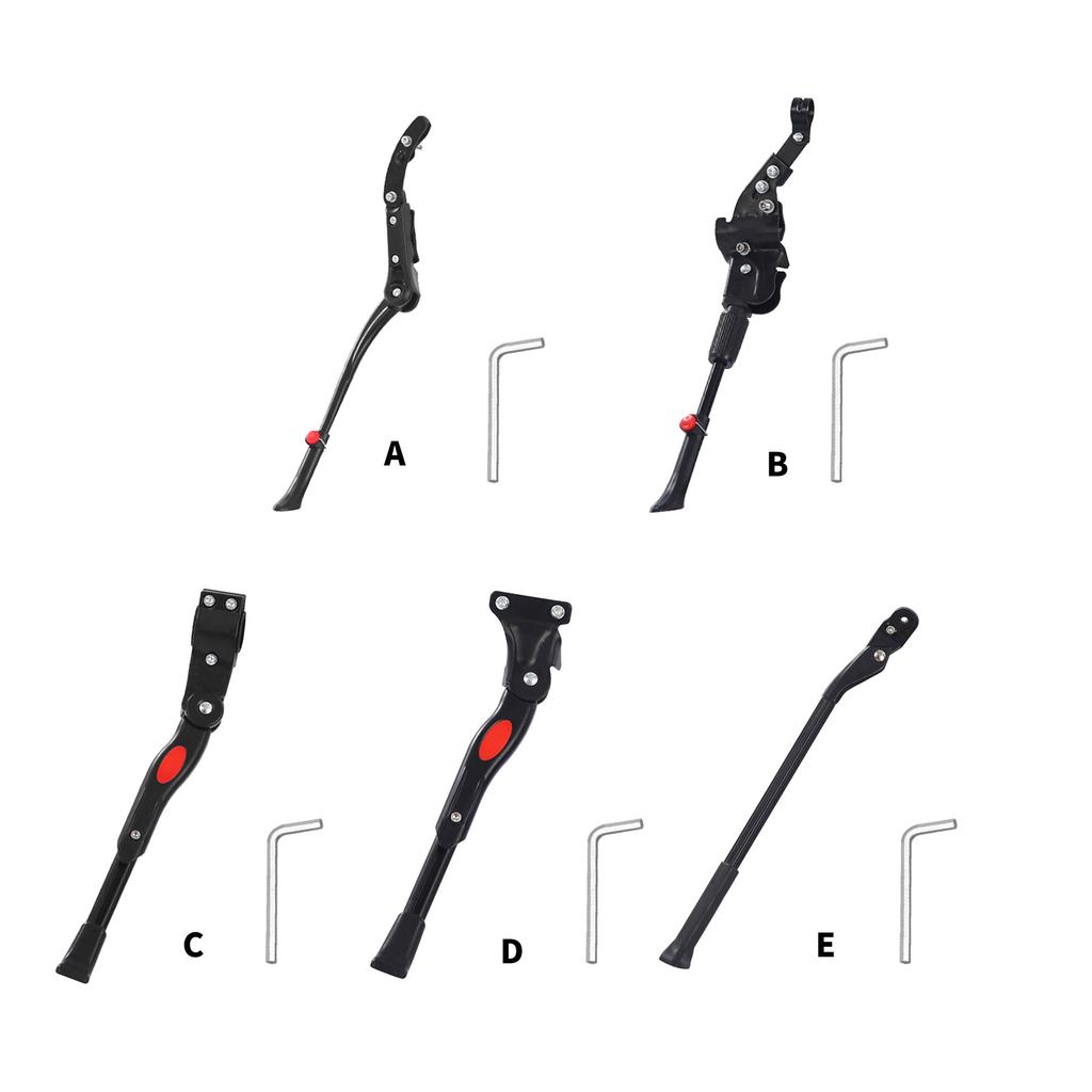 Боковая подставка для велосипеда Kickstand для горных велосипедов Регулируемая велосипедная подставка Парковочная стойка для велосипедов 24/26/27,5/29 дюймов