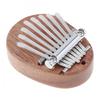 Mini 8 Key Kalimba Water Drop Shape Thumb Piano Mbira Hanging Decoration Instrument