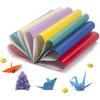 100 шт. Квадратная бумага для оригами Однотонная Двусторонняя Складная 20x20см Бумага с глазами 8мм Детское Ручное Творчество DIY Скрапбукинг Крафт