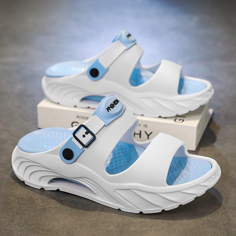 Casual Summer Slides 5L01 Lightweight Comfortable Breathable Anti Slip Daily Walking Outdoor Travel Casual Footwear Everyday Wear