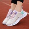Women's Shoes Running Shoes Spring and Autumn Middle School Students Lightweight Breathable Fly-woven Sports Women's Casual Shoes Women's Travel Shoes