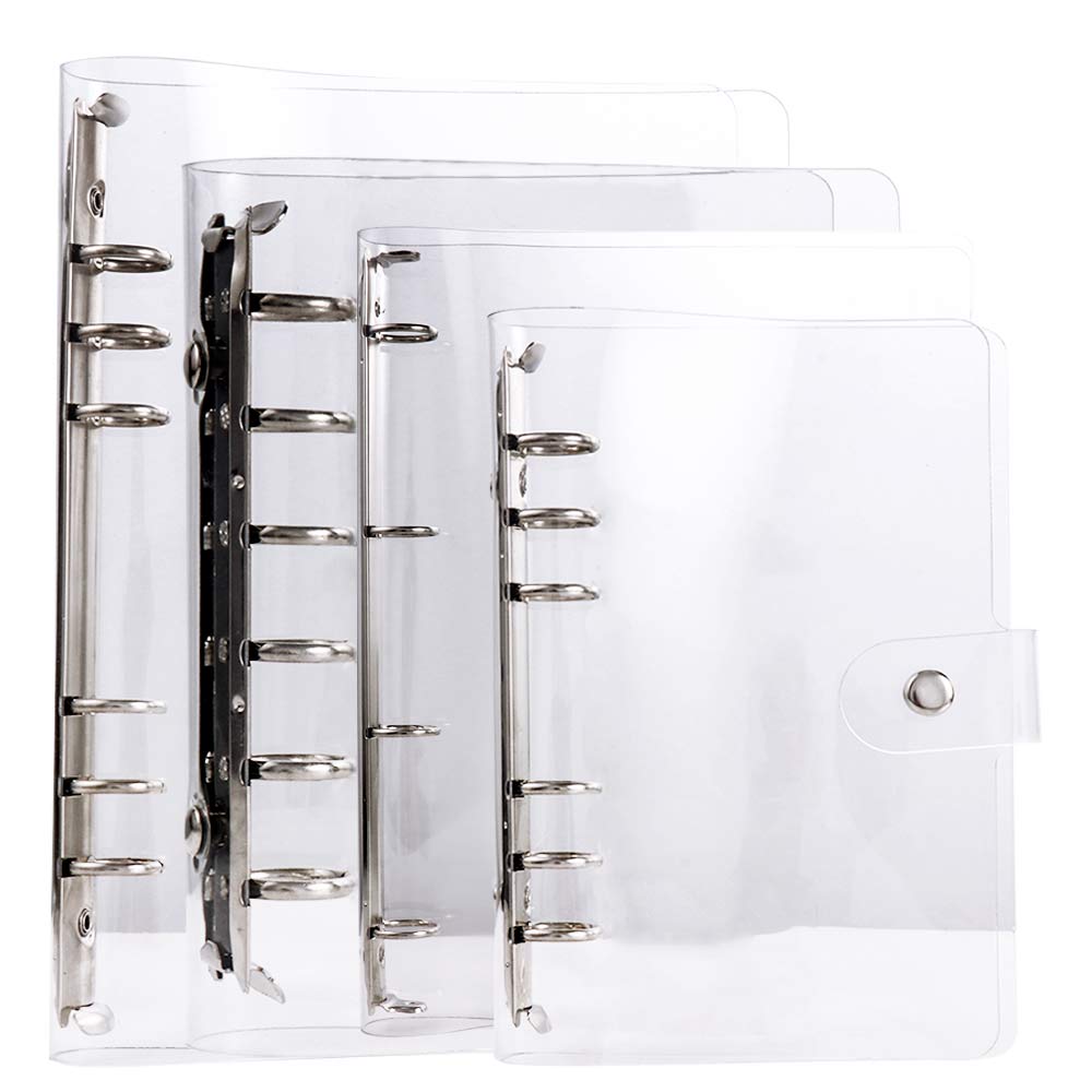 Папка-регистратор с пластиковым зажимом для ежедневника формата A4/A5/A6/A7, блокнот-планировщик с кольцами и свободными листами