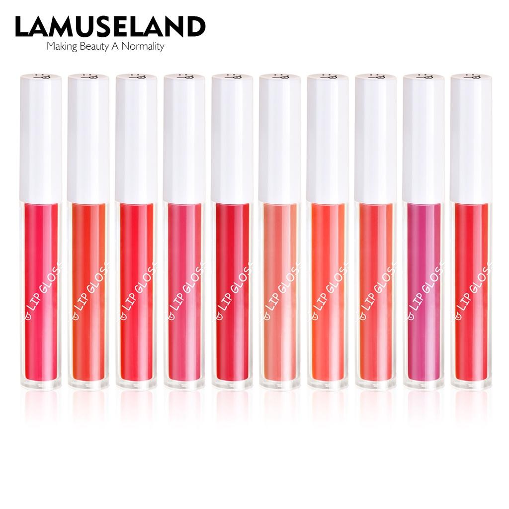 LAMUSELAND Keep Smile Водостойкая матовая жидкая помада, долговечная антипригарная чашка, блеск для губ, пухлое масло для макияжа губ, 1,5 г