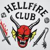 Детская футболка Stranger Things с принтом для мальчиков и девочек, топ с принтом Hellfire