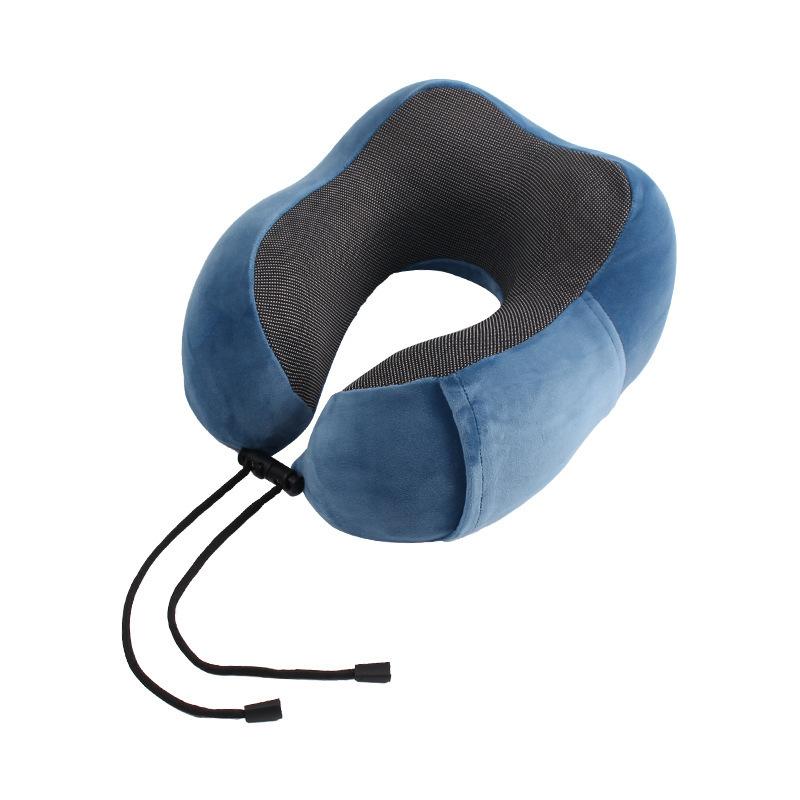 Memory cotton u-shaped pillow comfortable storage neck pillow office nap magnetic cloth neck pillow