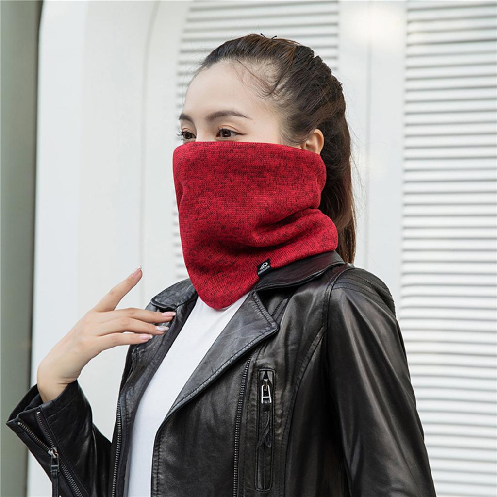 Detachable Knitted Turtleneck Fake Collar For Women Neck Warmer Autumn Winter Warm Cover Head Neck Knitting False Collar