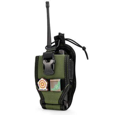 TACTICAL GEEK EXT10 Универсальная кобура Molle для рации, аксессуар для хранения рации, чехол для переноски рации, нейлоновый регулируемый держатель для рации