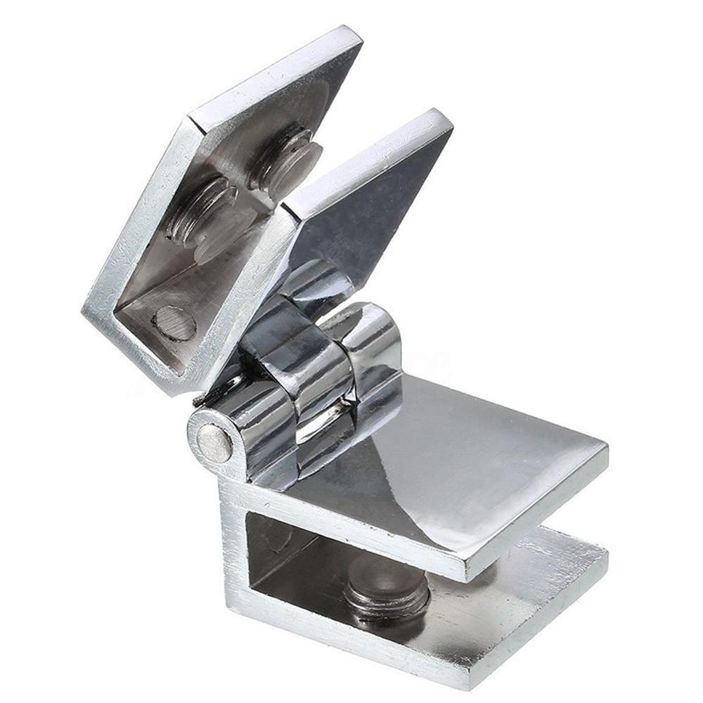 Board Hardware for Wine Cabinet Glass Fixing Clip Cupboard Clamp Glass Door Hinge Door Hinges