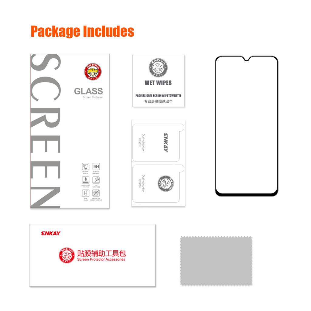 ENKAY HAT PRINCE для ZTE nubia Neo 5G Защитное стекло для экрана 0.26мм Высокоалюминиево-кремниевое стекло HD Прозрачная пленка