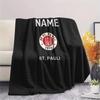 Custom Name FC St. PauliFlannel Blanket, High quality Comfortable for All Seasons, Home Decor, Warmth and Comfort
