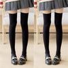 1Pair Women Sexy Warm Thigh High Stockings Over Knee Socks Velvet Calze Stretch Stocking Temptation Medias Overknee Long Socks