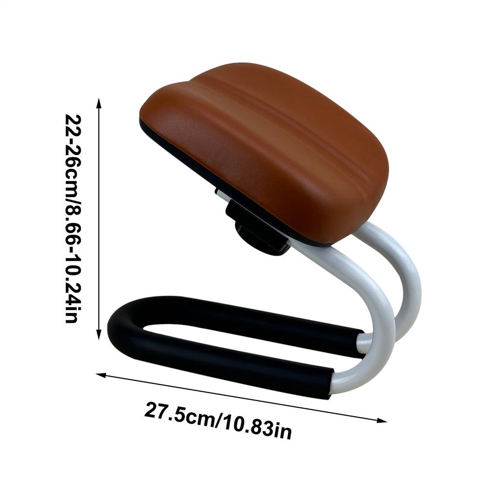 Praying Meditation Stool Adjustable Height Kneelers With Sponge Cushion Non-slip Leg Sleeve Portable Chair For Home Yoga Studio