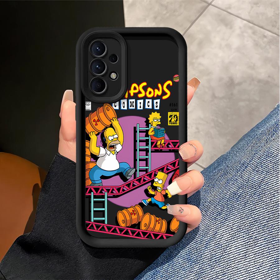 Чехол для телефона Samsung Galaxy A04 A17 A15 A12 A07 A13 A30 A14 A16 A50 A06 A05 A20 A11 Мультяшный Симпсоны Барт