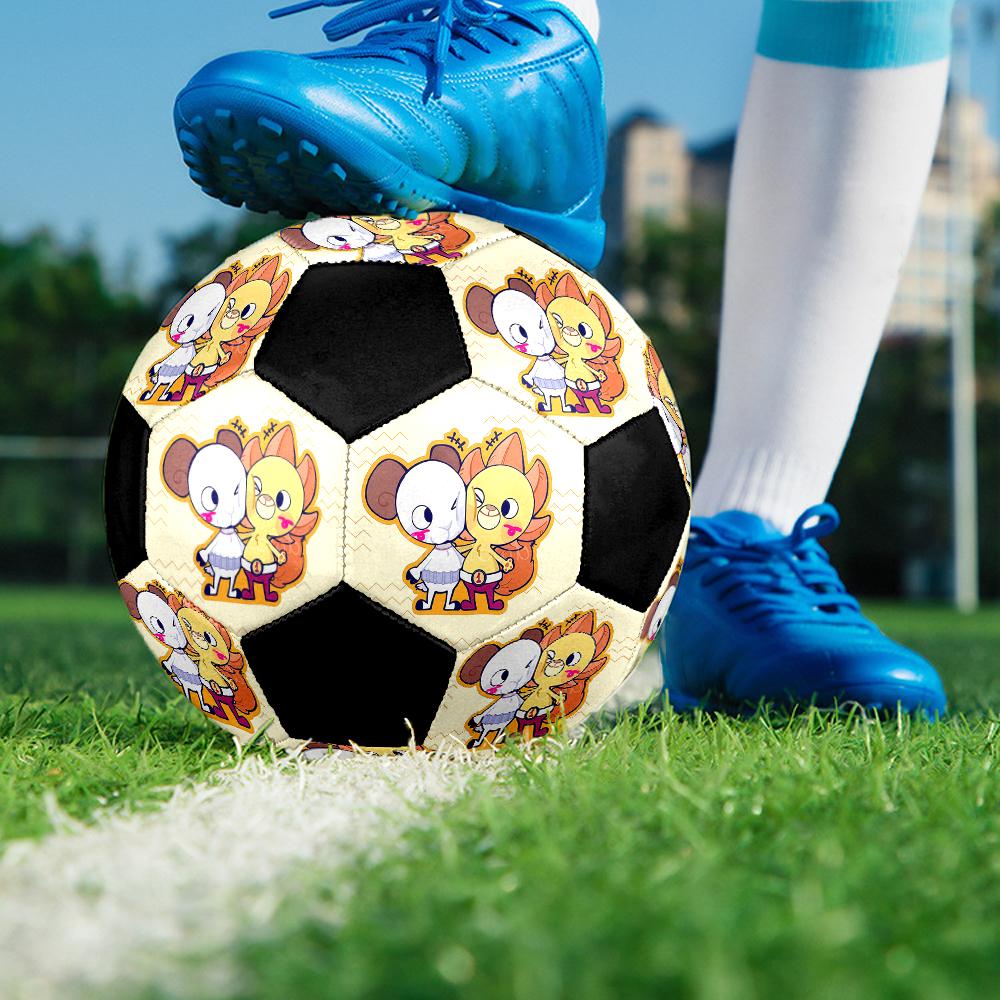 1pc ONE PIECE Luffy Football Soccer Ball Size 5 Indoor Soccer Ball Fashion Colorful Backyard Game -Great For Sports Fans Gift HE30