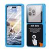 Universal OPPO Waterproof Sports Design Phone Pouch Clear Window for 6.9 Inch Shockproof Dustproof Case for Outdoor Activities