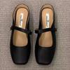 Silver Flat Bottom Baotou Half Slippers Outer Wear 2024 Summer New Mary Jane Mueller Women's Sandals Single Shoes Casual Slides