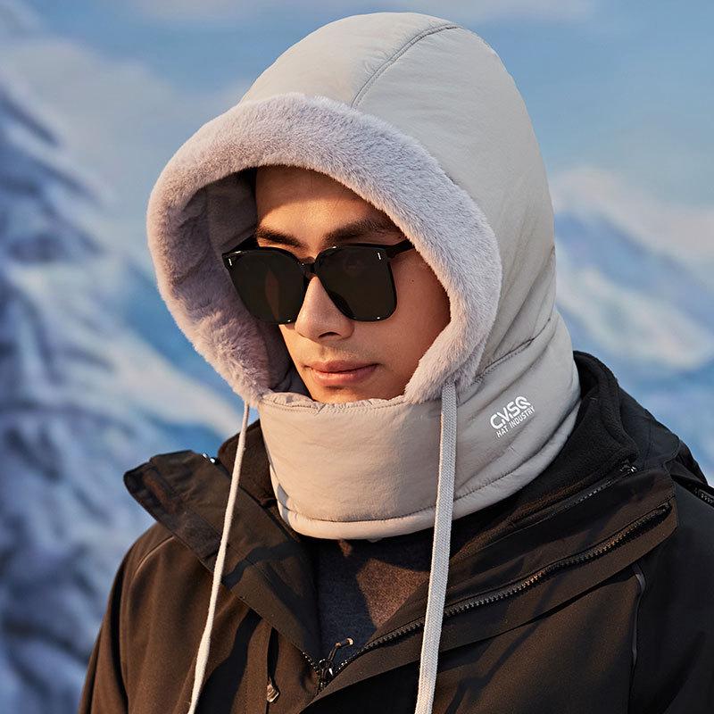 Шапка-ушанка Northeast Plush Warm Knit: Унисекс лыжная и велосипедная ветрозащитная шапка для снега