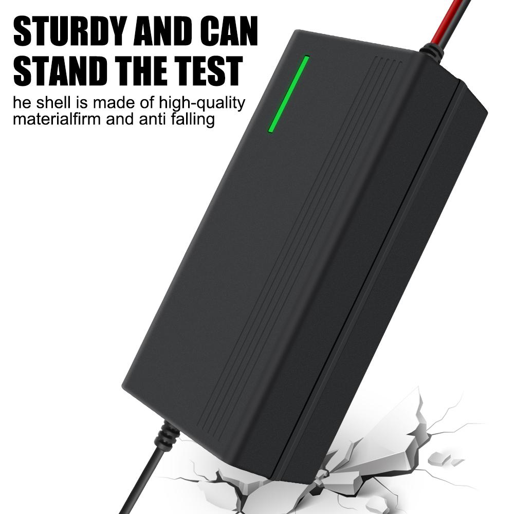 Импульсное зарядное устройство для ремонта аккумулятора автомобиля, мотоцикла, интеллектуальное быстрозарядное свинцово-кислотное зарядное устройство, полностью автоматическое 12 В 10 А