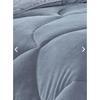Одинарное/двойное серое пуховое одеяло Welsoft