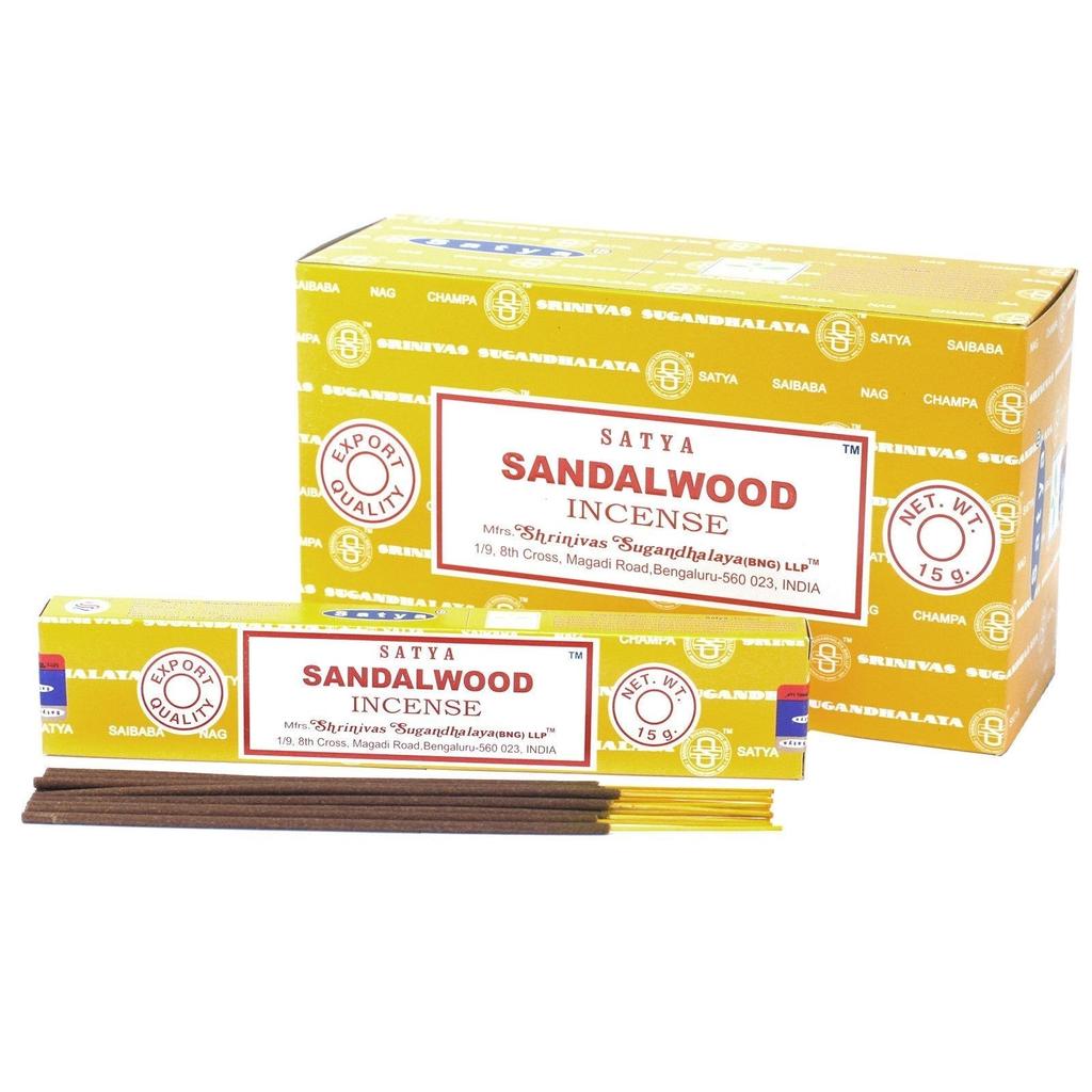 Sandalwood Incense Sticks 15g Satya