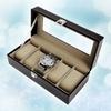 Watch Box Storage Case Gift Package Jewelry Display Boxes 5 Grids Luxury Faux Leather Soft Protection Organizer Watches High End